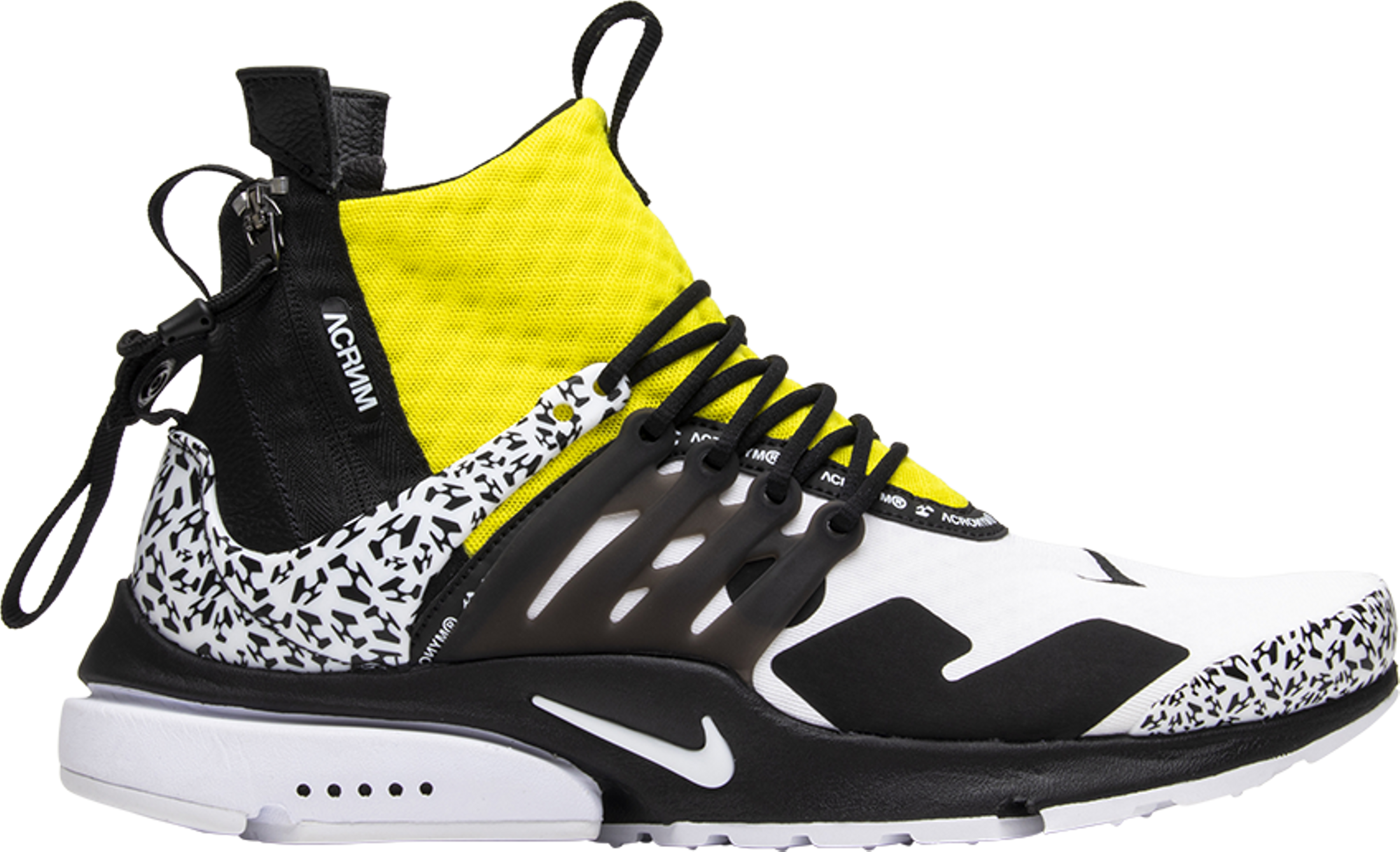 Acronym x Air Presto Mid Dynamic Yellow AH7832 100 Urban