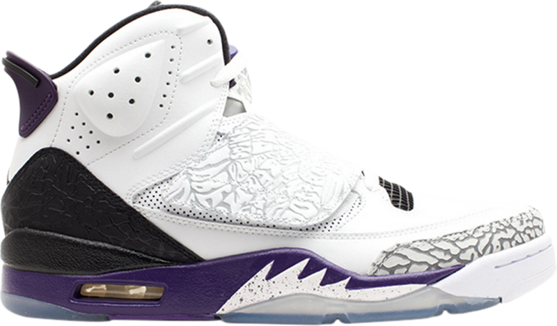 Jordan son of mars black and purple clearance