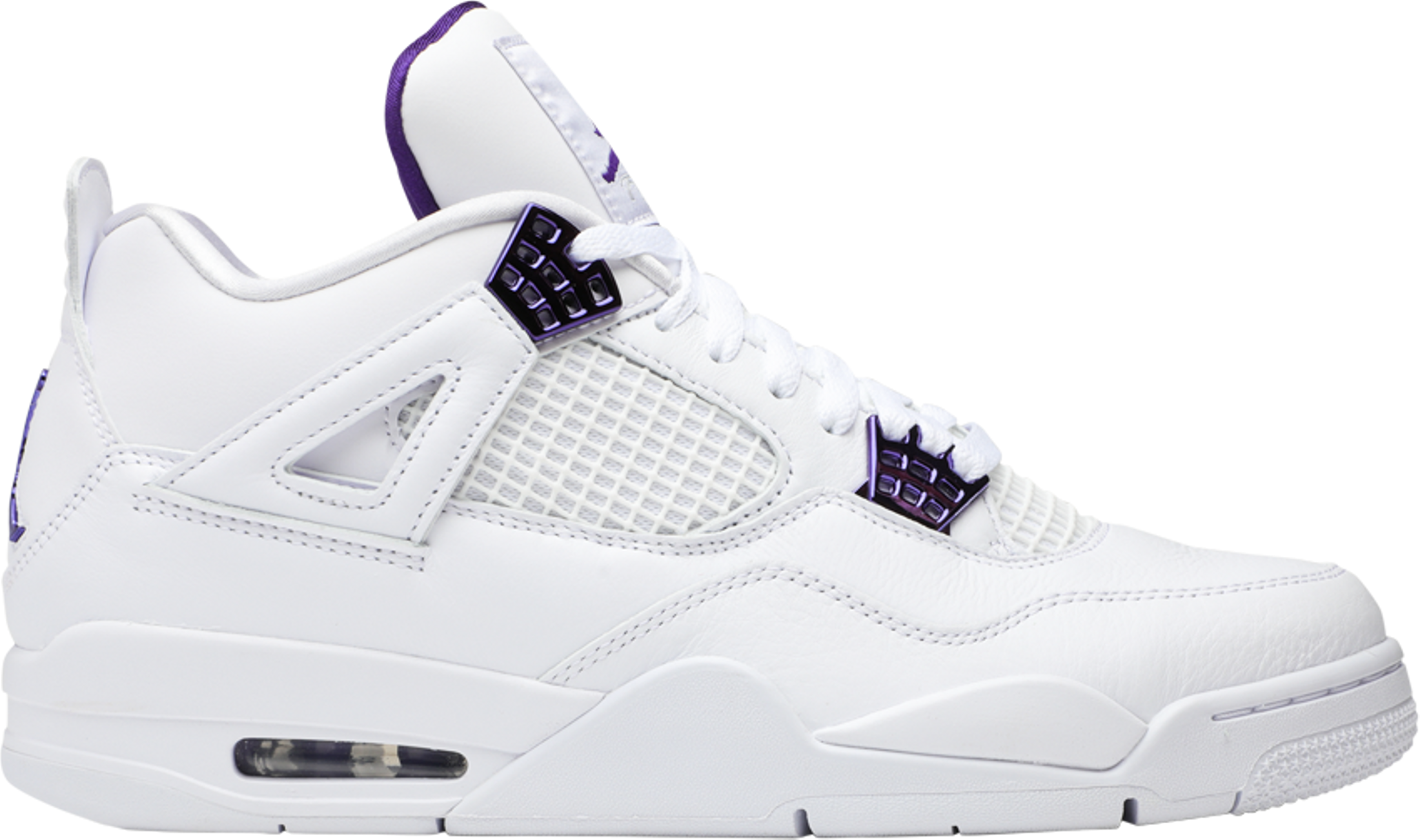 Purple metallic jordans hotsell