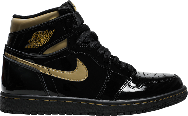 Air Jordan 1 Retro High OG 'Black Metallic Gold' - 555088 032