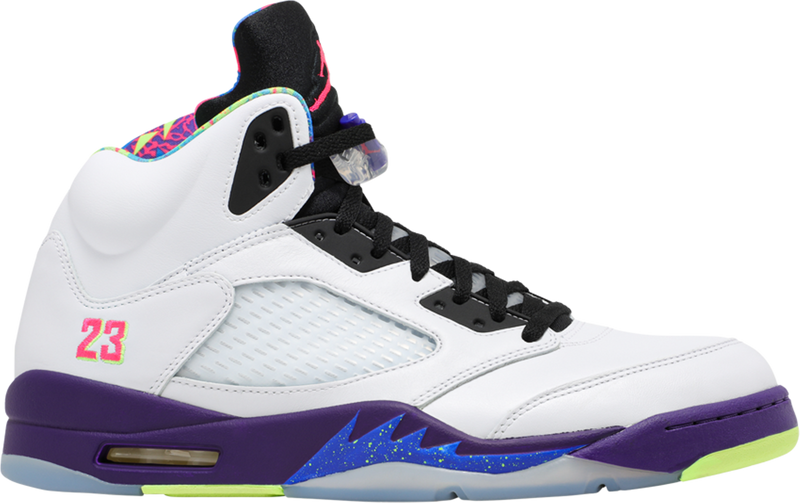 Jordan 5 top laser black