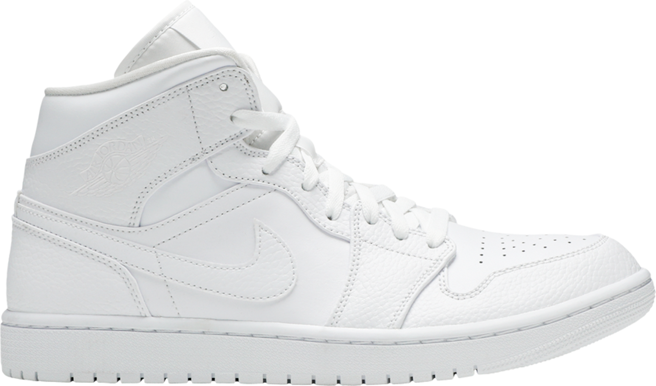 Aj1 mid triple 2024 white