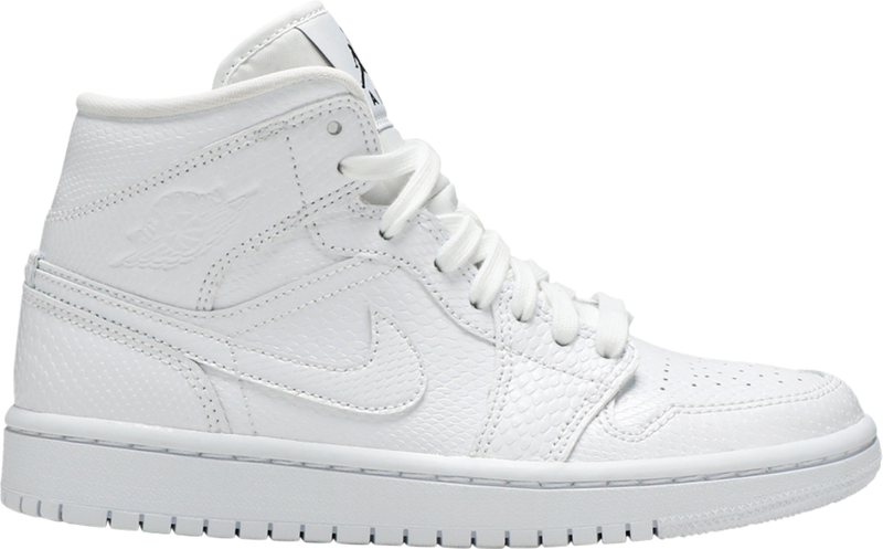 Jordan 1 snakeskin white sales