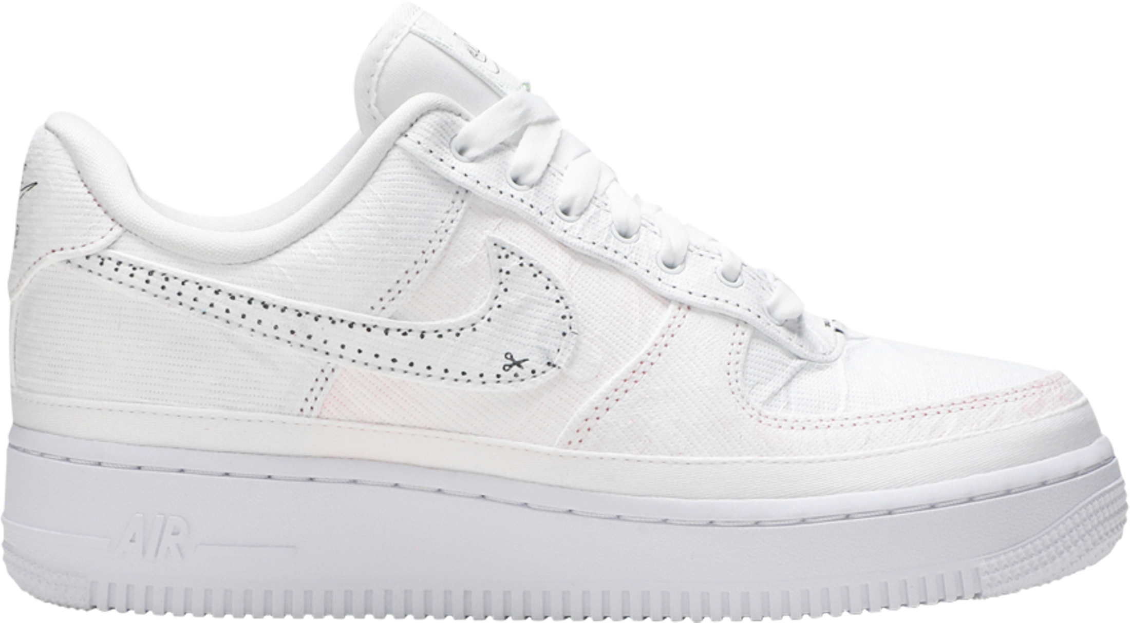 公式正規品!★ AIR FORCE 1 LOW LLIC CHROME (W) WMNS) Nike Air Force 1 Low 'White Chrome' DX6764-100