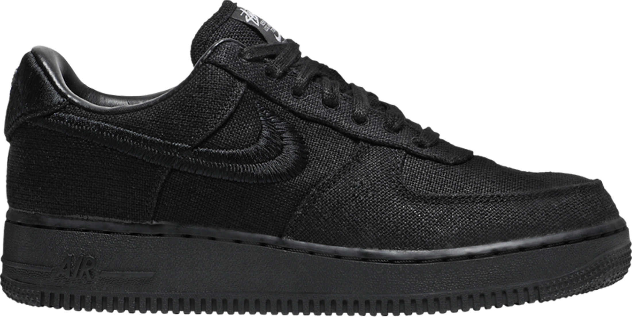 nike air force 1 low triple black suede