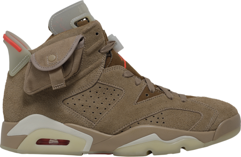 Travis Scott x Air Jordan 6 Retro 'British Khaki' - DH0690 200