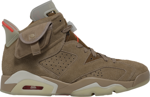 Travis Scott x Air Jordan 6 Retro 'British Khaki' - DH0690