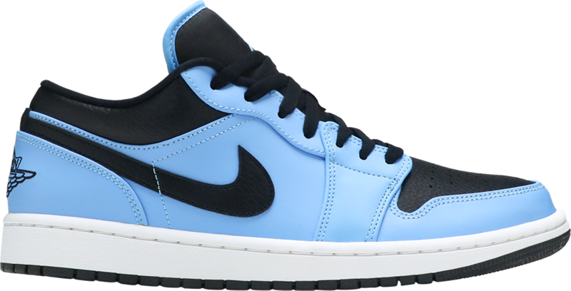 Air Jordan 1 Low 'University Blue Black' - 553558 403