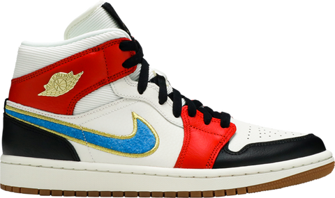 Wmns Air Jordan 1 Mid SE 'Let(Her)Man' - DC1426 100 – Urban