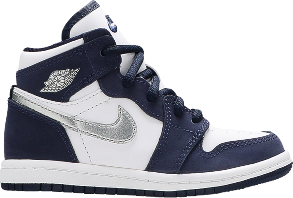 Air Jordan 1 Retro High co.JP Toddler Size 'Midnight Navy' - AQ2665 141