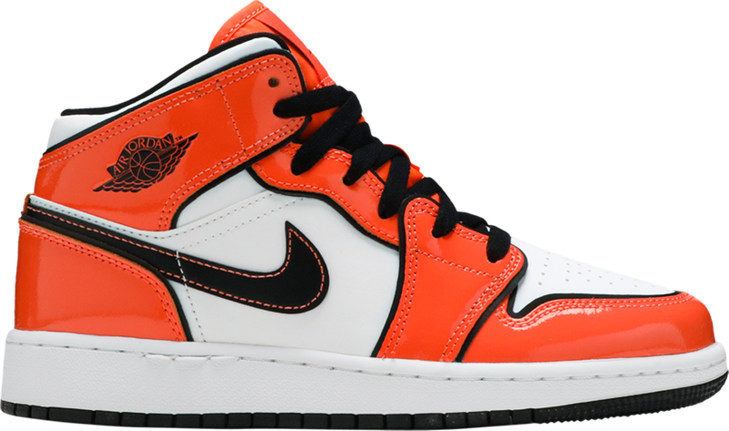 Orange and blue jordan 1 deals