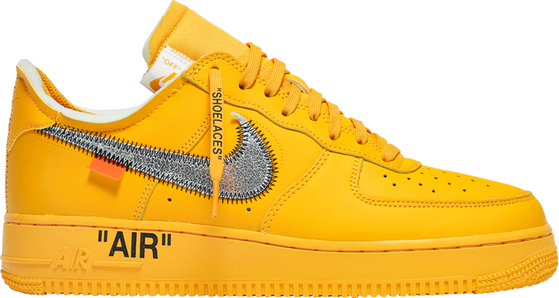 Off-White Nike Air Force 1 University Gold DD1876-700