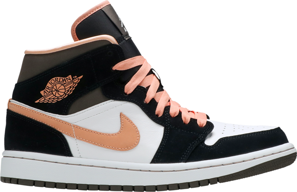 Wmns Air Jordan 1 Mid SE 'Peach Mocha' - DH0210 100