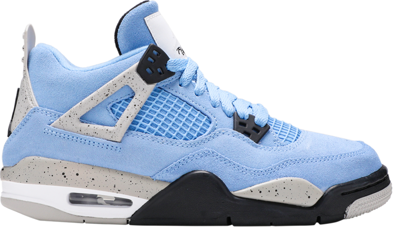 Retro 4 blue and top black