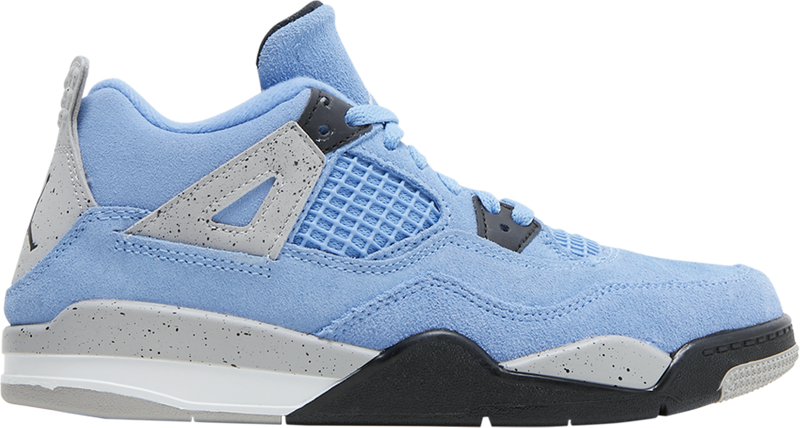 Air Jordan 4 Retro Preschool University Blue BQ7669 400