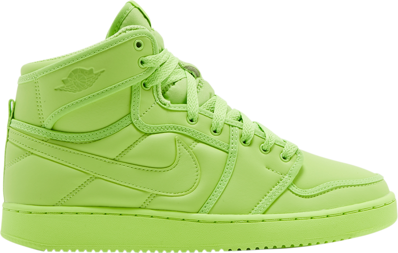 Lime green jordan deals 1