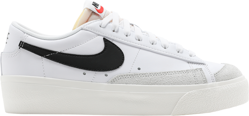 Nike Blazer Low Platform White Black (Women's) - DJ0292 101