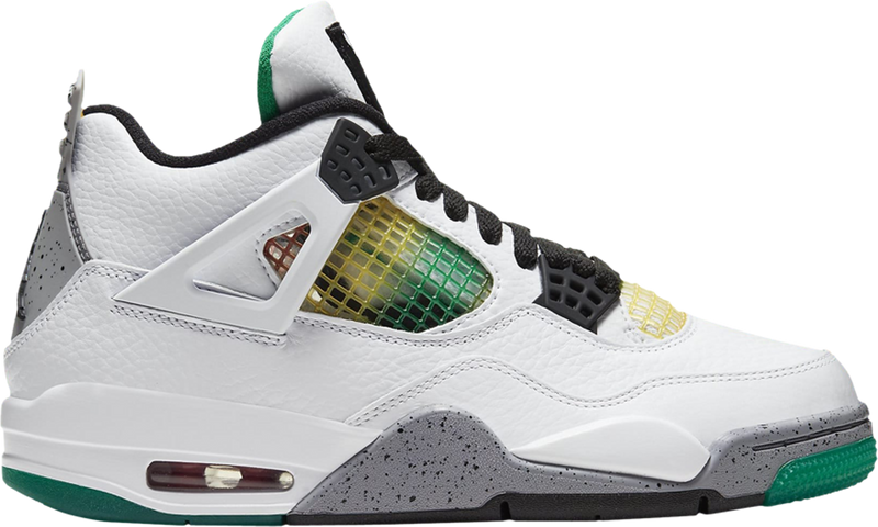 Air jordan retro best sale 4 blanche