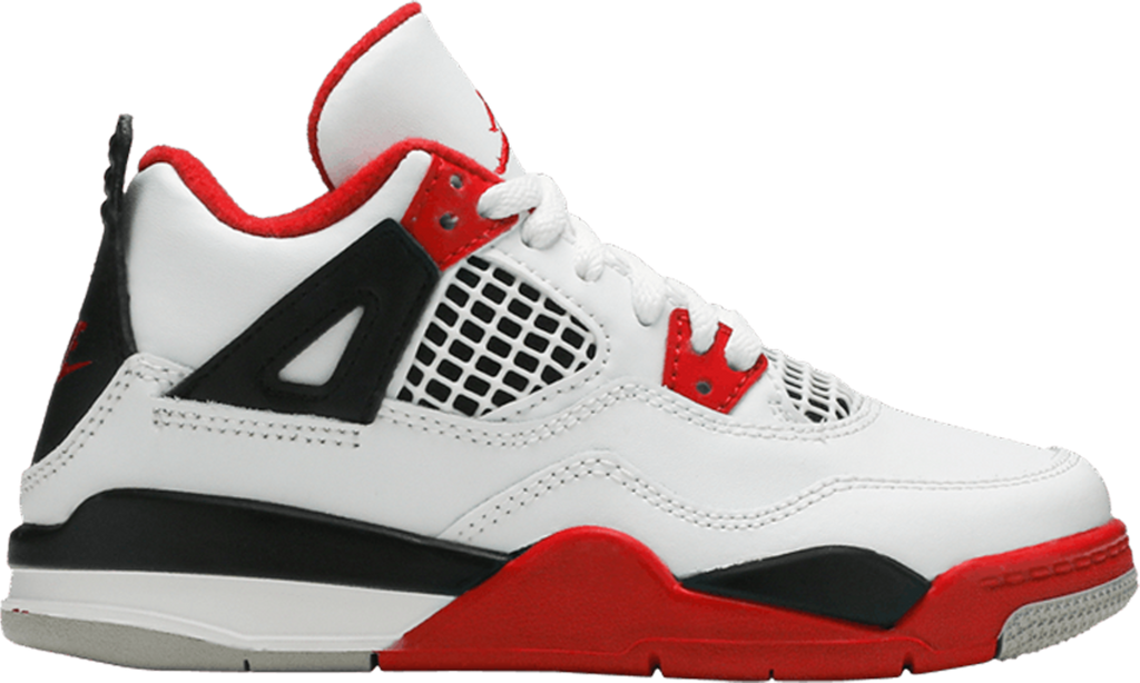 Air Jordan 4 Retro OG Pre-School 'Fire Red' 2020 - BQ7669 160