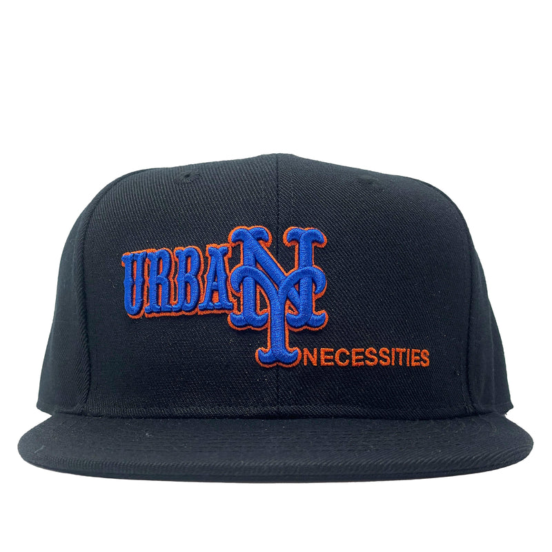 UN NY Snapback Hat Black