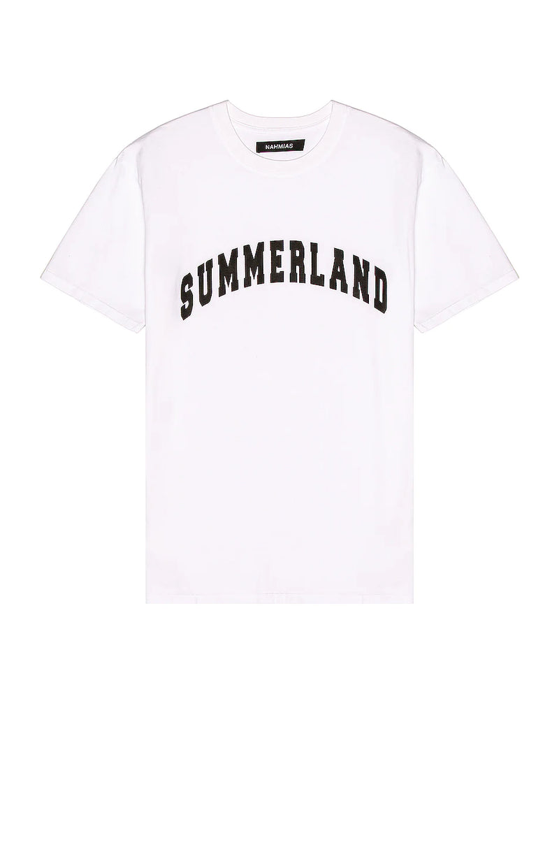 NAHMIAS Summerland T-Shirt - White