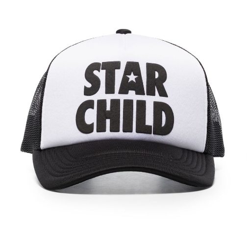 NAHMIAS Star Child Trucker Hat - Black
