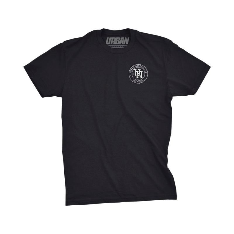 UN Stamp Las Vegas T-Shirt - Black