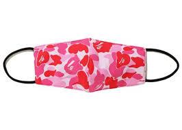 BAPE ABC Camo Mask (SS20) Pink