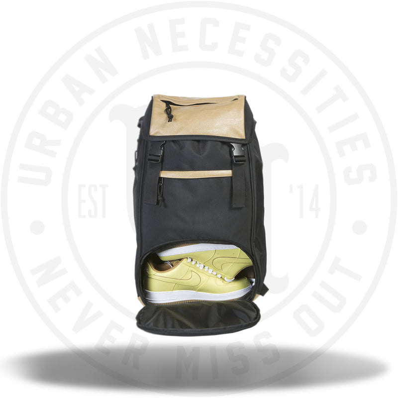 FLUD x Mayor Sneaker Tech Bag - Black/Tan STB008