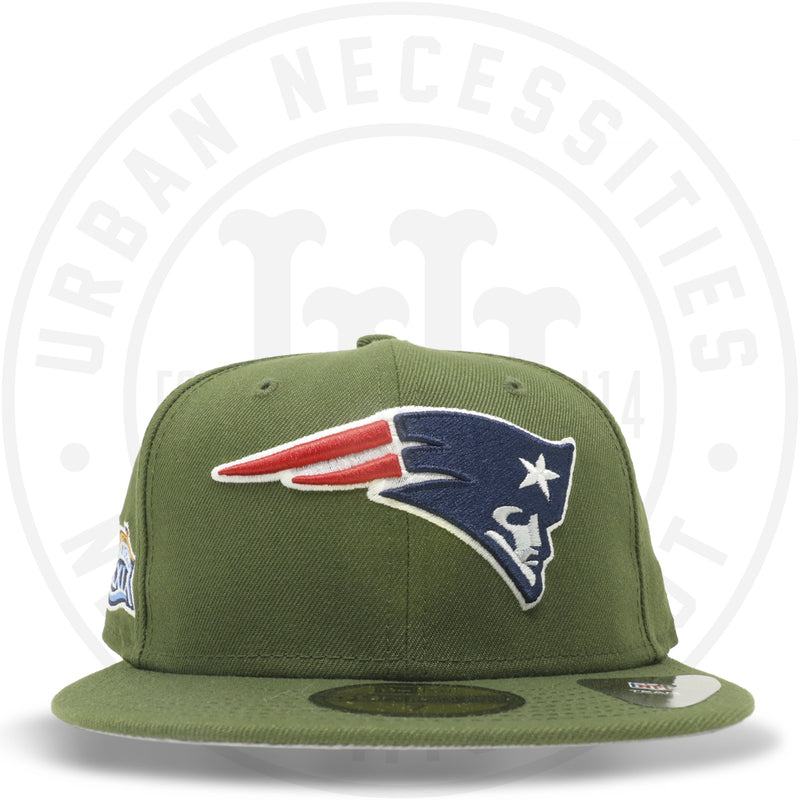 New Era 59FIFTY - New England Patriots "Super Bowl XXXIX" Olive