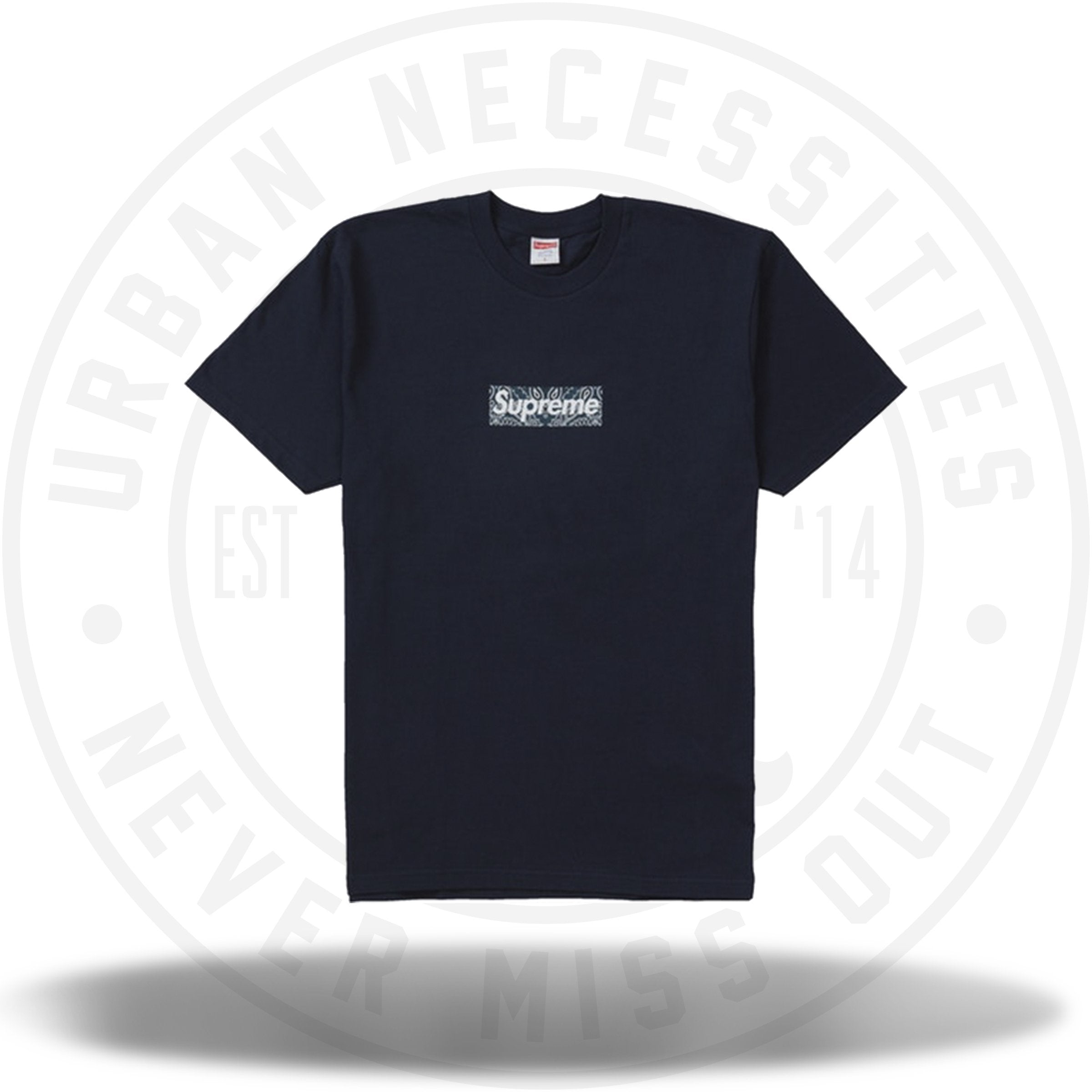 Supreme Bandana Box Logo Tee Black