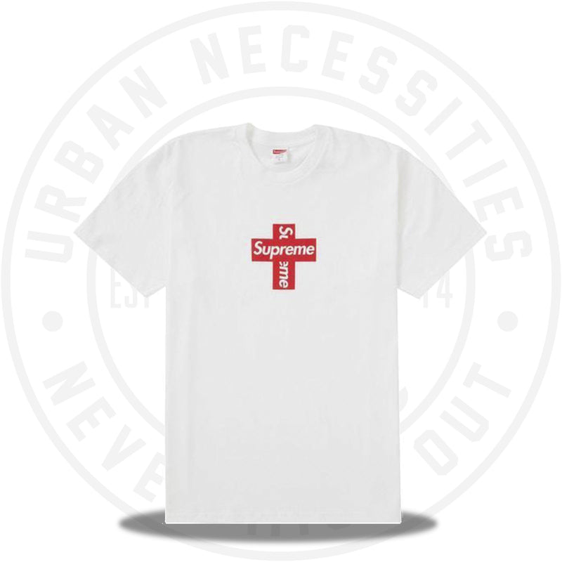 Supreme Cross Box Logo Tee White