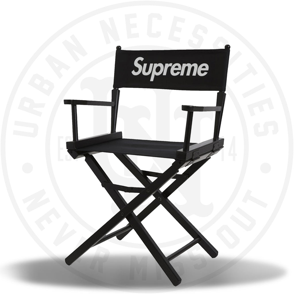 Supreme Director Chair - Black SS19 – Urban Necessities