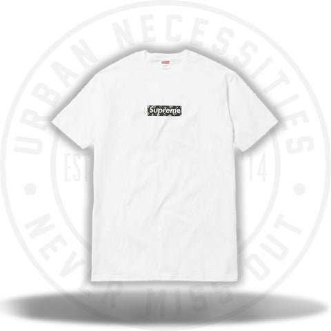 Supreme 'LV monogram' Box Logo T-shirt Ice Blue – Urban 