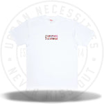 Supreme Takashi Murakami COVID-19 Relief Box Logo Tee White