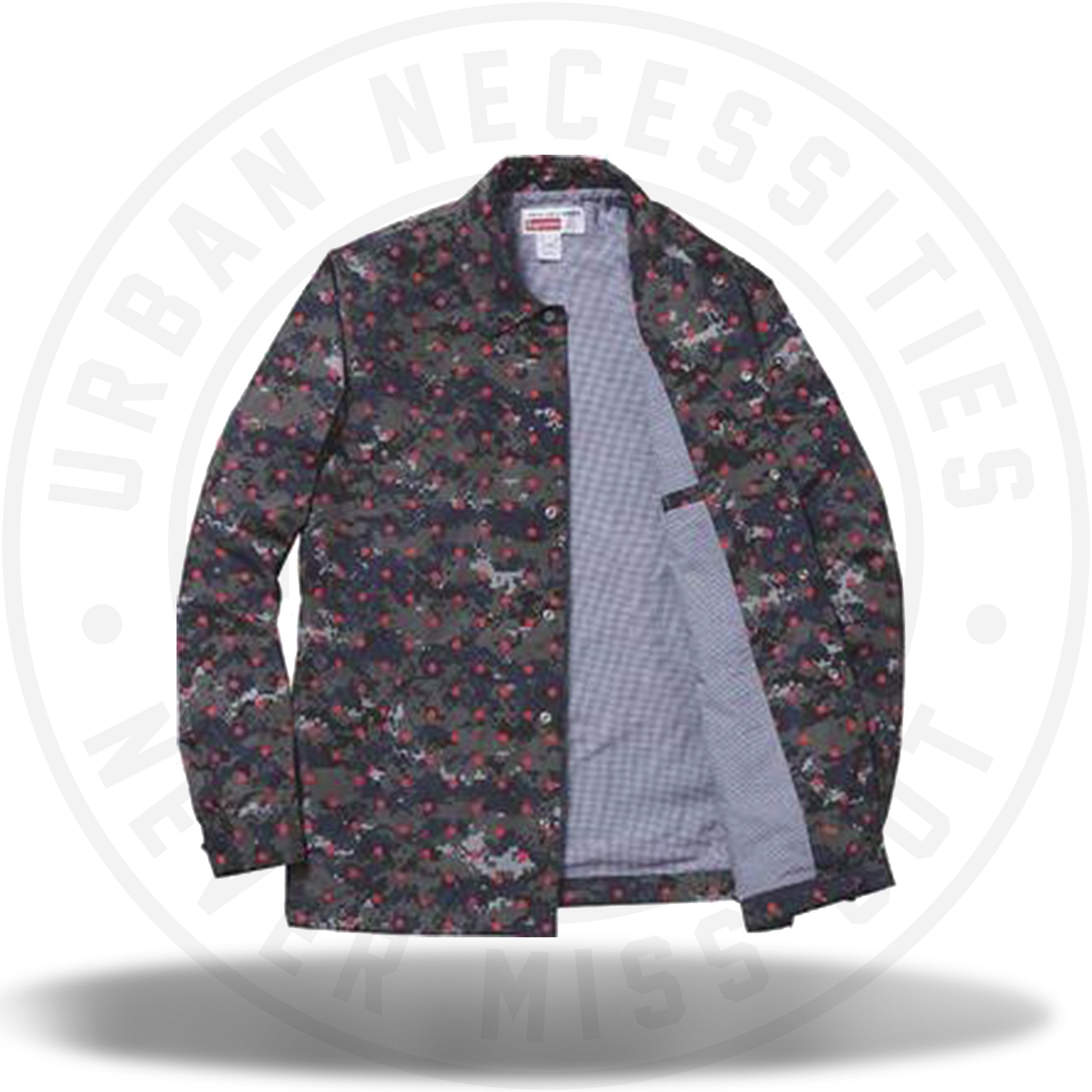 Supreme x Comme des Garcons Digi Camo Coach Jacket Black – Urban