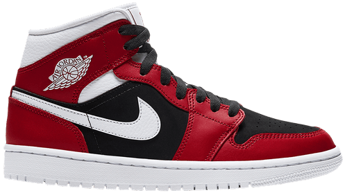 Wmns Air Jordan 1 Mid 'Gym Red Black' - BQ6472 601