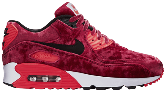 Nike air top max velvet pink